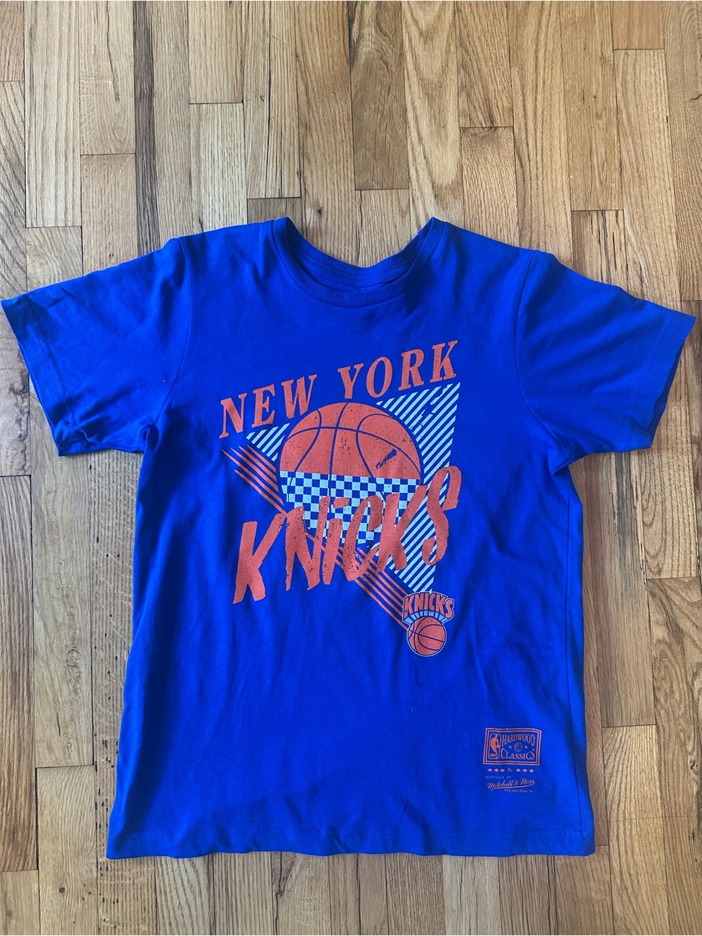 Mitchell & Ness Graphic Tee - Blue/Orange